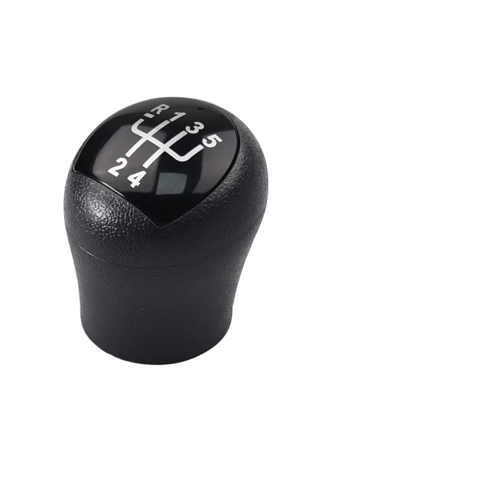 Mkgkacvcpt Glossy Black Manual Shifter Knob For Twingo For Scenic For Clio For Megane Laguna Gear Bar Knob Head 5 Speed Manual Shift Handball(Glossy Black)