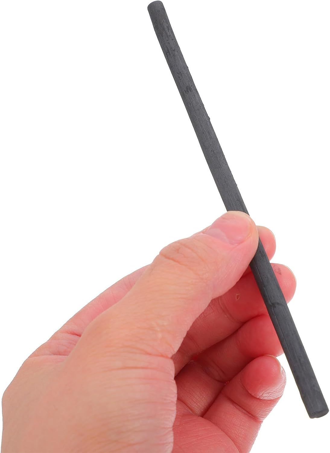 Kichvoe 25pcs Charcoal Sticks Holder for Drawing and Writing, Carbon Black