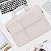 MOSISO Laptoptasche 16 Zoll, 15-15,6 Zoll Laptop Schultertasche Kompatibel mit MacBook Pro 16 Zoll, HP, Dell, Lenovo, Laptop Umhängetasche mit 2 Erhöhte&1 Klappe&1 Beutel&Griff&Gürtel, Steingrau