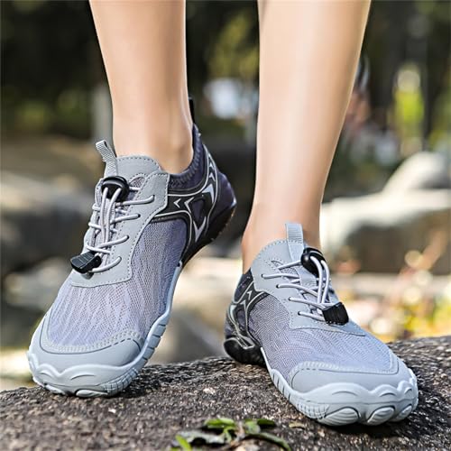 Athletic Hiking Water Shoes for Women Men,Breathable Non-Slip Sports Footwear Outdoor Beach Walking Surfing Running Shoes,Wide Toe Box Neuropathy Footwear Lightweight Swimming Fitness Barefoot Wear3