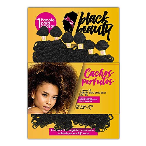 CABELO ORGANICO CACHO 2B - 55/60/65CM - COR 1B