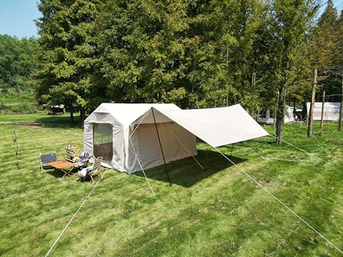 Carpa inflable para camping 9.8x13ft para 6 personas miniatura 5