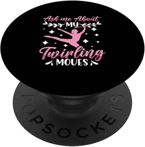 Twirler Majorettes Ask me about my Baton Twirling PopSockets Swappable PopGrip