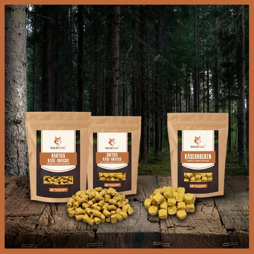 Wildfang® Harties | Käse - Leckerli für Hunde | Belohnungshappen beim Training