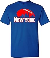 Vista 27 de Xtreme Apparrel City Skyline - Camiseta de hombre para los aficionados al fútbol americano