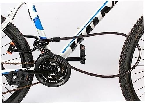 Lucchetto per Bicicletta, Lucchetto per Bicicletta, Lucchetto a Catena per Bicicletta Lucchetto per Bicicletta Lucchetto a Catena per Bicicletta Lucchetto a U Leggero per Motocicletta Lucche