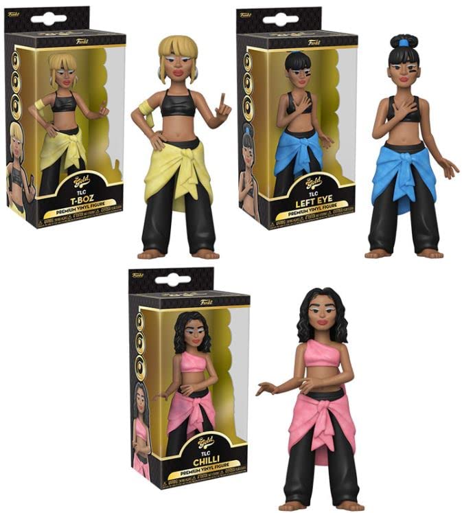 FUNKO GOLDシリーズ TLC 公式フィギュア 送料無料 Funko TLC Chilli Vinyl Gold 5 Official Fig