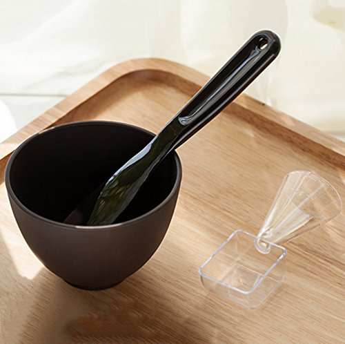 MissLytton Silicone Face Mask Mixing Bowl Set, Small Rubber Makeup Color Facial Mask
