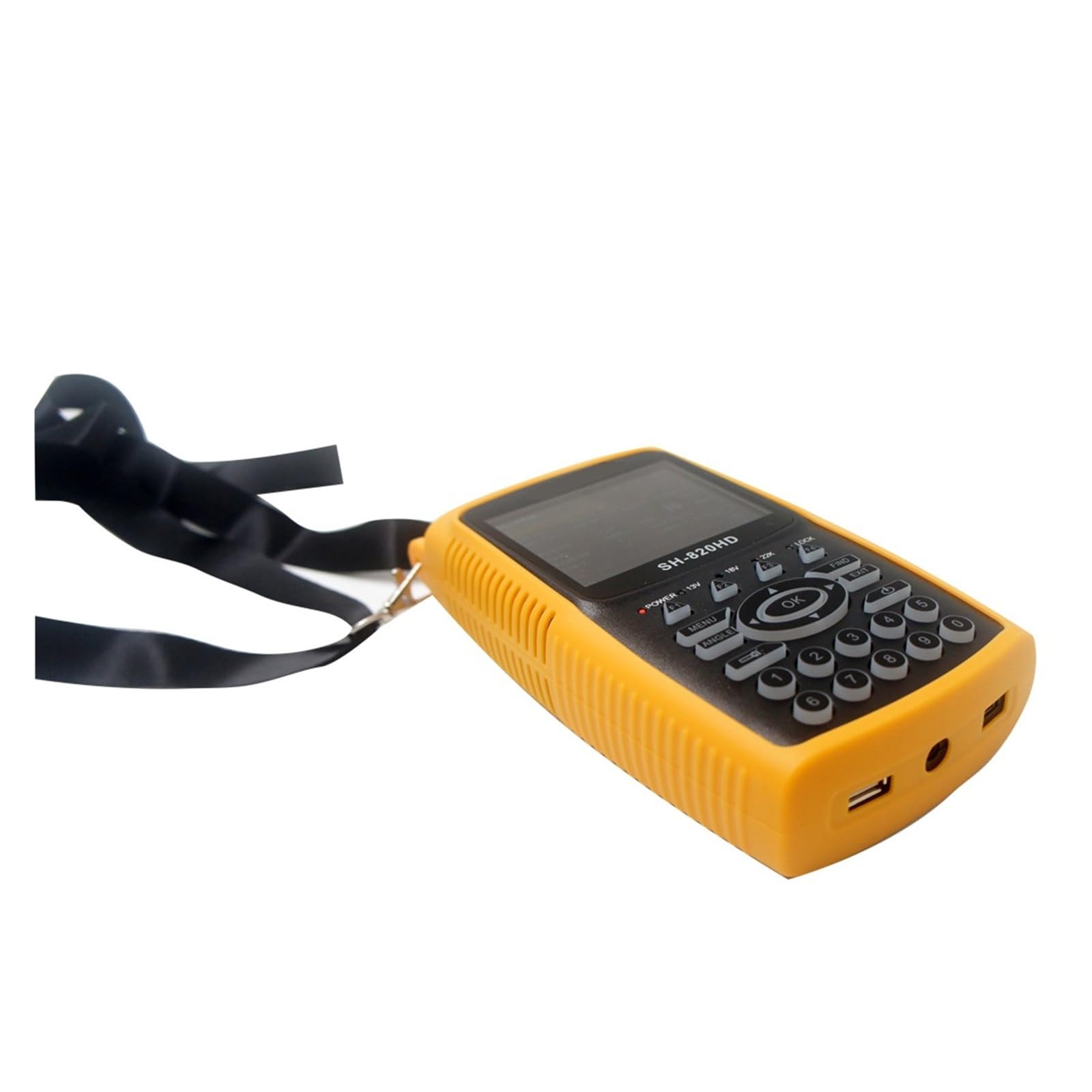 Localizador de buscador de satélite Digital SH-820HD DVB-S2 con Pantalla LCD de 3,5 Pulgadas medidor de Fuerza de búsqueda Pantalla LCD(DVB-S2+T2)