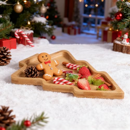 Bandeja para servir y plato ensalada ARTIBETTER 28x20x1.7cm miniatura 6