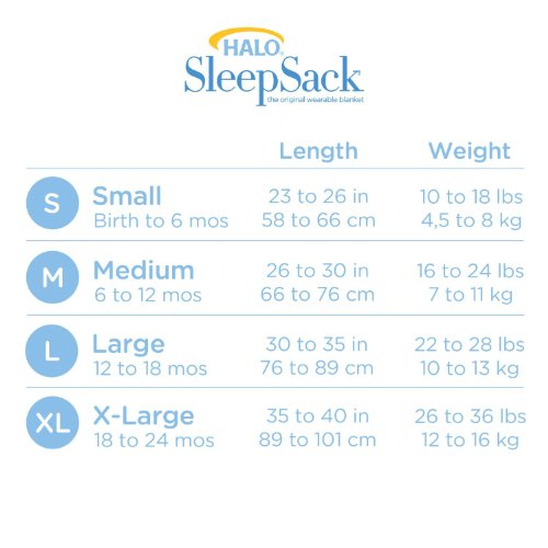 Image of Halo Sleepsack Fleece Wearable Blanket, Green /Blue /Grey Stripe, Large