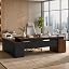 Black Cabinet + Walnut Plate