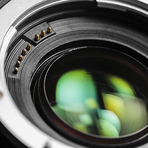 Image of VILTROX EF-EOS M2 Lens Mount Adapter 0.71x Speed Booster Lenses Ring Adapter for Canon EF Lens to EOS EF-M Mirrorless Cameras AF Auto Focus Reducer Adapter