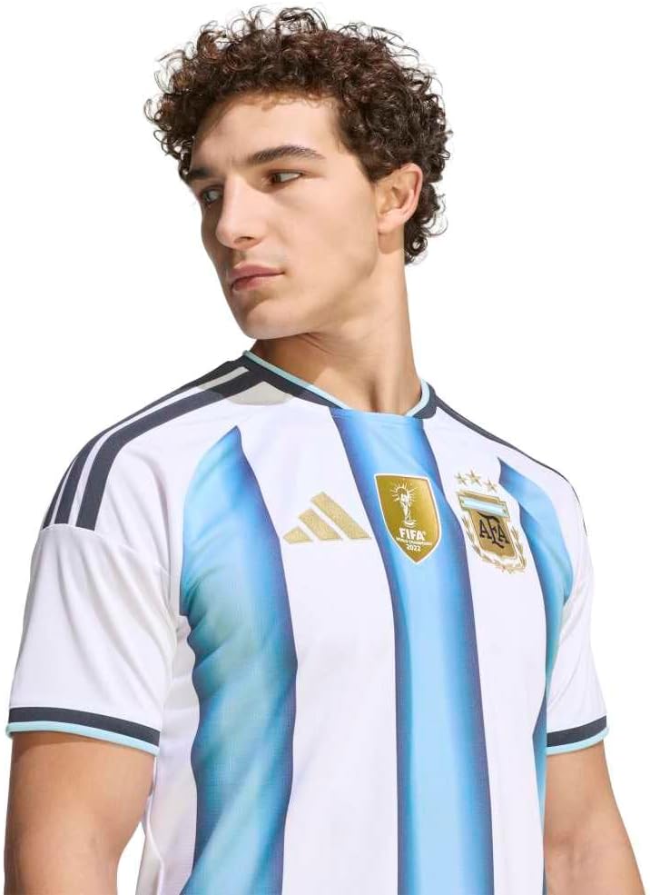 adidas Mens Argentina 26 Home Replica Jersey - Image 3
