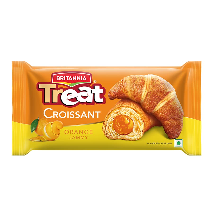 Image of Britannia Treat Croissant Orange 45G