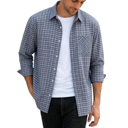 Chemise à carreaux homme pour la fête de la bière et le quotidien
