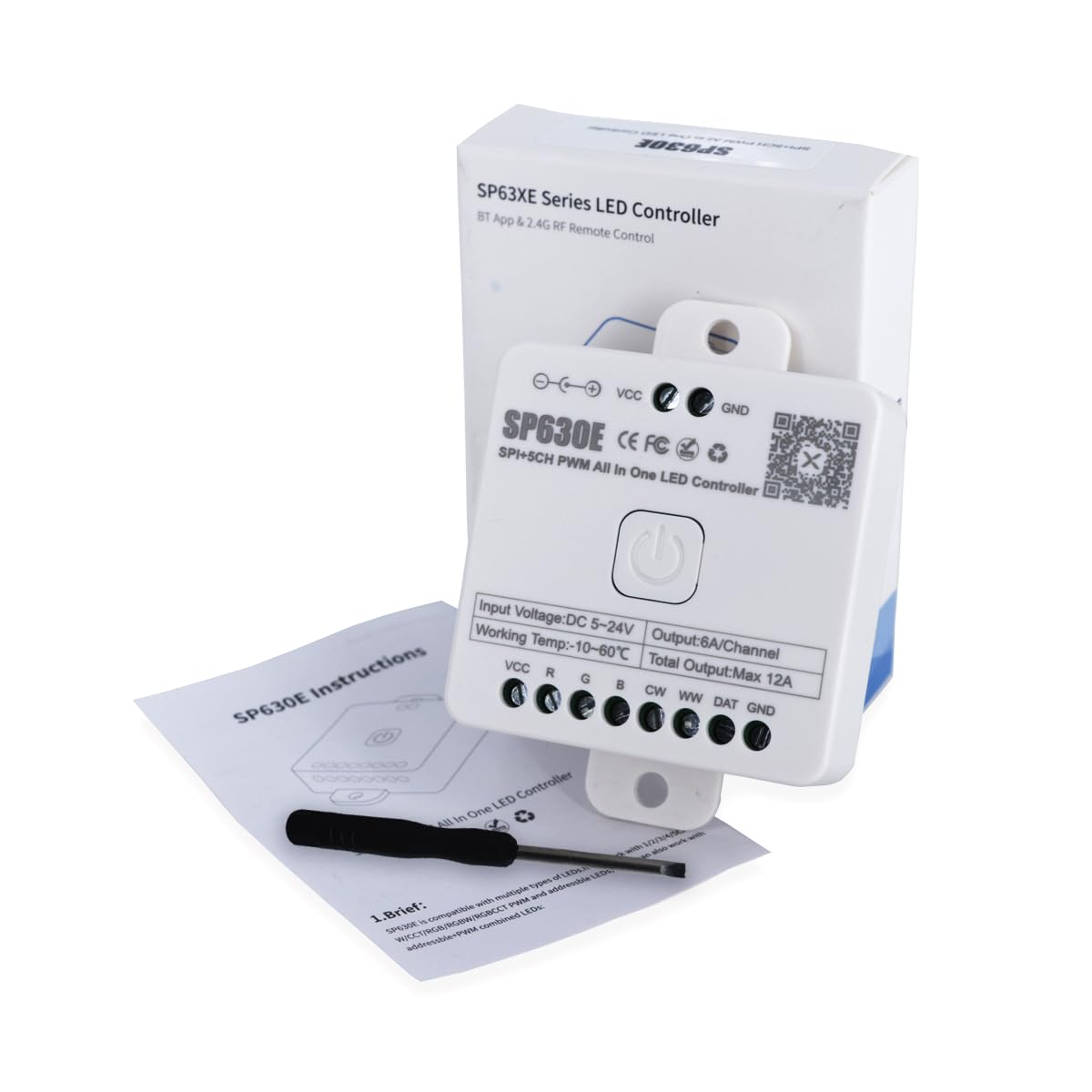 Amazon.com: RECRE-TECH SP630E LED Controller – Bluetooth Led