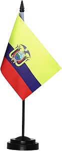 ANLEY Duitsland Deluxe Desk Flag Set - 6 x 4 Inch miniatuur Duitse desktopvlag met 12 massieve paal - levendige kleuren en vervagingsbestendig - zwarte basis en speerblad ANLEY Duitsland Deluxe Desk Flag Set - 6 x 4 Inch miniatuur Duitse desktopvlag met 12 massieve paal - levendige kleuren en vervagingsbestendig - zwarte basis en speerblad