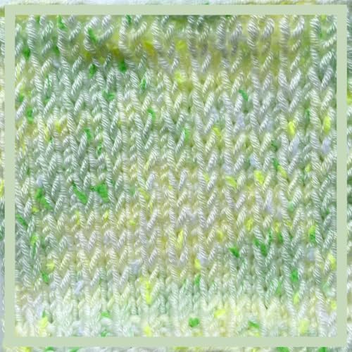 Image of Tweed Twinkles Soft Baby Yarn for Crocheting, 4-Pack (696Yds / 400G), Free Patterns - Acrylic Baby Blanket Knitting Yarn with Flecks - Size 3 DK Light Worsted Weight - Mint Green