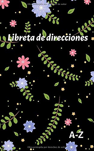 Libreta de direcciones: Agenda de direcciones y teléfonos pequeña, 110 páginas, ordenación...
