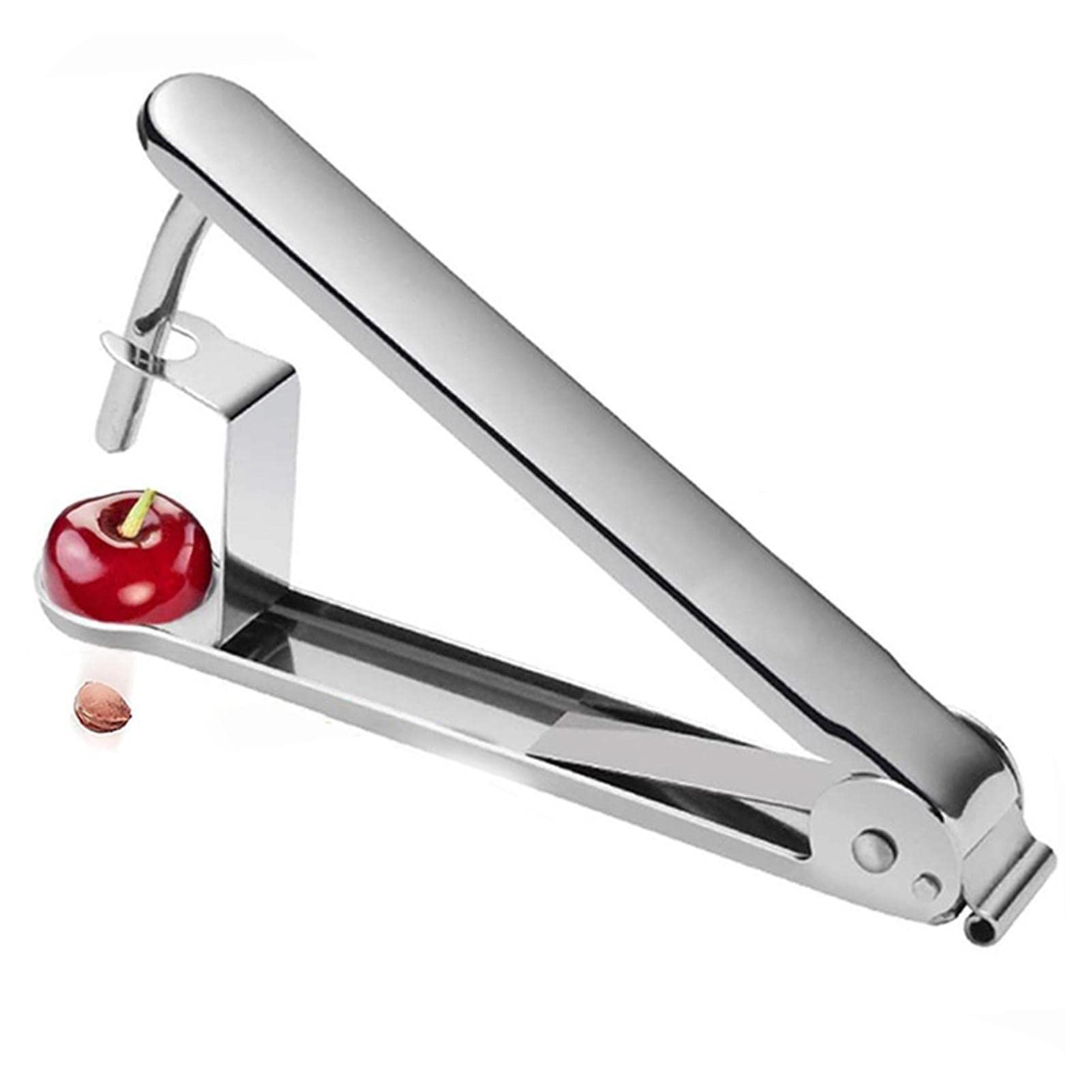 5 Stück Kirschentkerner Werkzeug | Olivenentkerner Werkzeug Kirschentkerner Entkerner Entkerner Kernentferner Edelstahl Konstruktion Platzsparend Lock Design