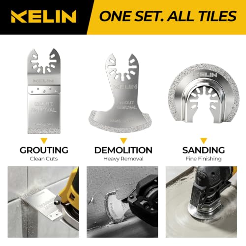 KELIN Diamond Grout Removal Blade Set