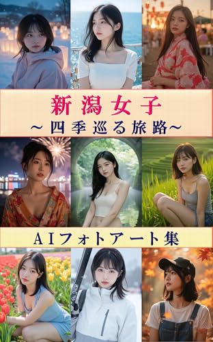 新潟女子 ～四季巡る旅路～ AIフォトアート集