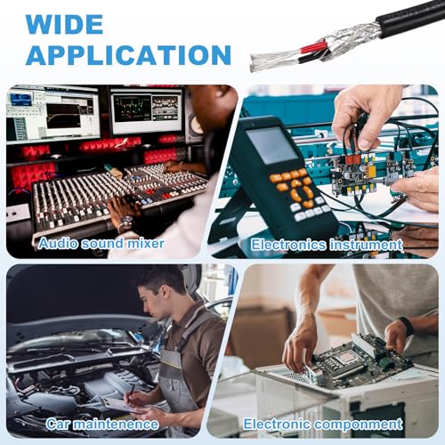 Câble blindé UL2464 22AWG pour câblage automobile et domotique