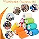 DODUOS 12 Rollen 7.5cm × 4m Fixierbinde Cohesive Selbsthaftende Bandage für Erste, Selbstklebender Verband, Kohäsiver Verband für Hund Katze Füße Fingerpflaster Knöchelverstauchungen(Bunt)