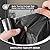 2 Gallon 120 Counts Small Strong Black Trash Bags Garbage Bags by Teivio,Small Waste Basket Liner, Bathroom Trash Can Bin Liners, Plastic Bags for home office kitchen,Black