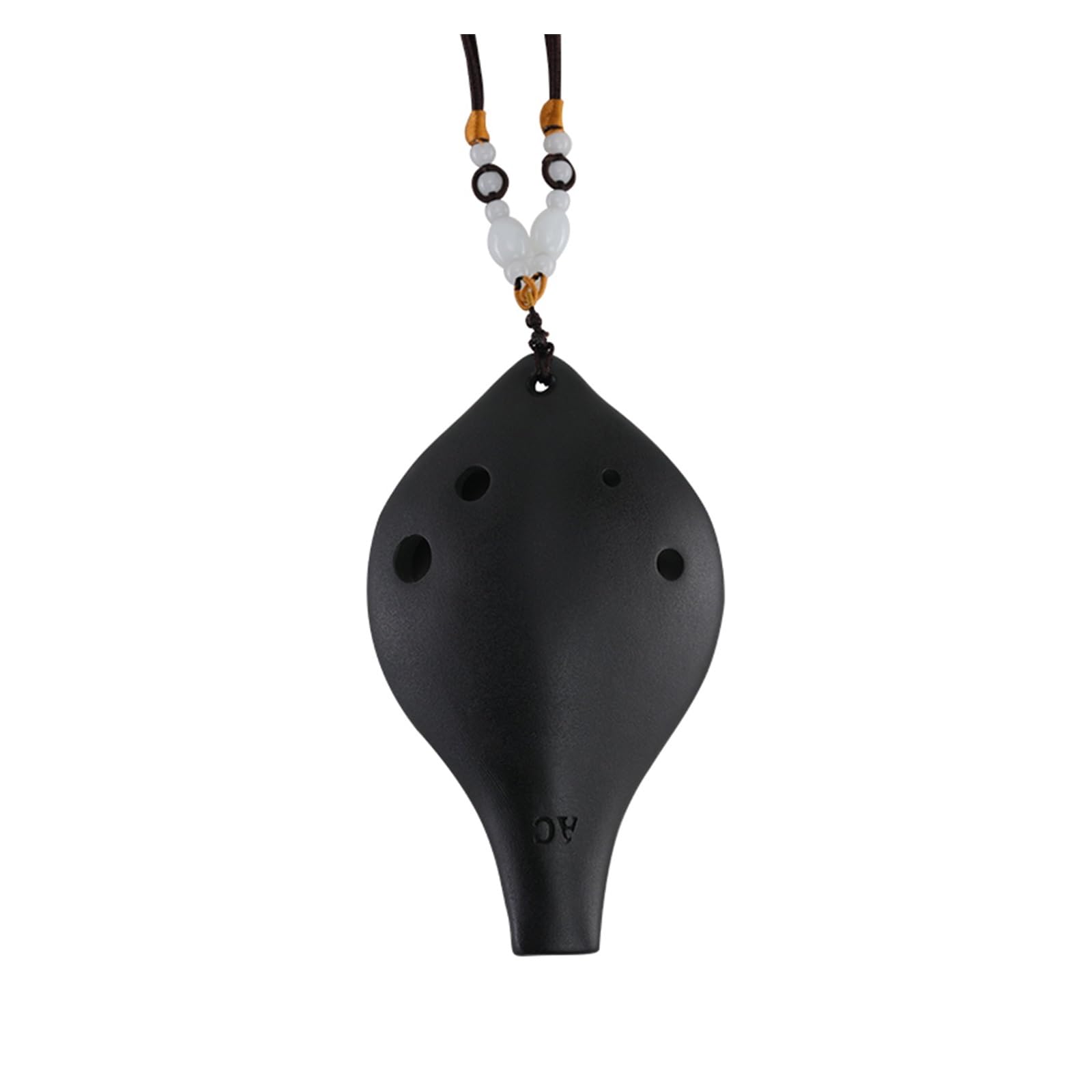Ocarina 6 Otworowa Instrument Dęty Dla Początkujących Kolor Profesjonalny SC Wysokie C I Inne Tony(Matte Bk AC)