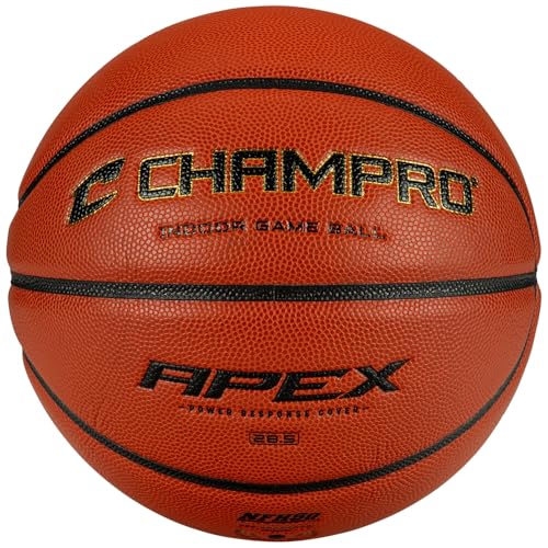 Ballon de basketball en microfibre de qualité supérieure Champro pour éviter les glissements