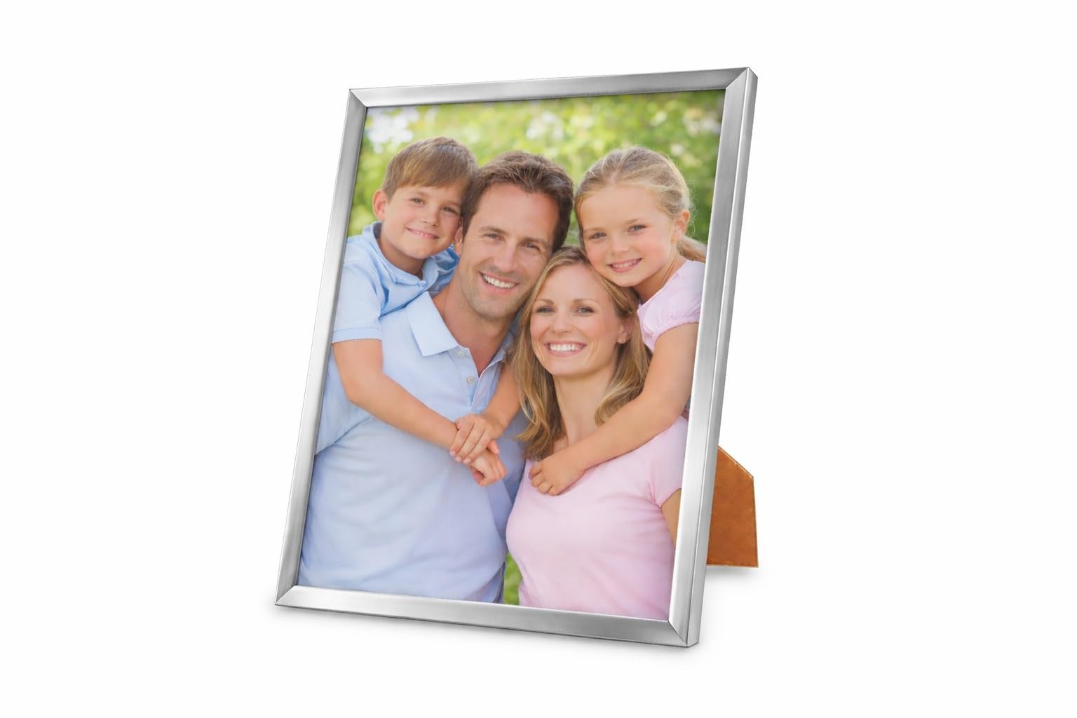 Deflecto® A5 Table Top/Countertop Picture/Certificate Frame with a 13mm profile and optional wall mounting - Silver