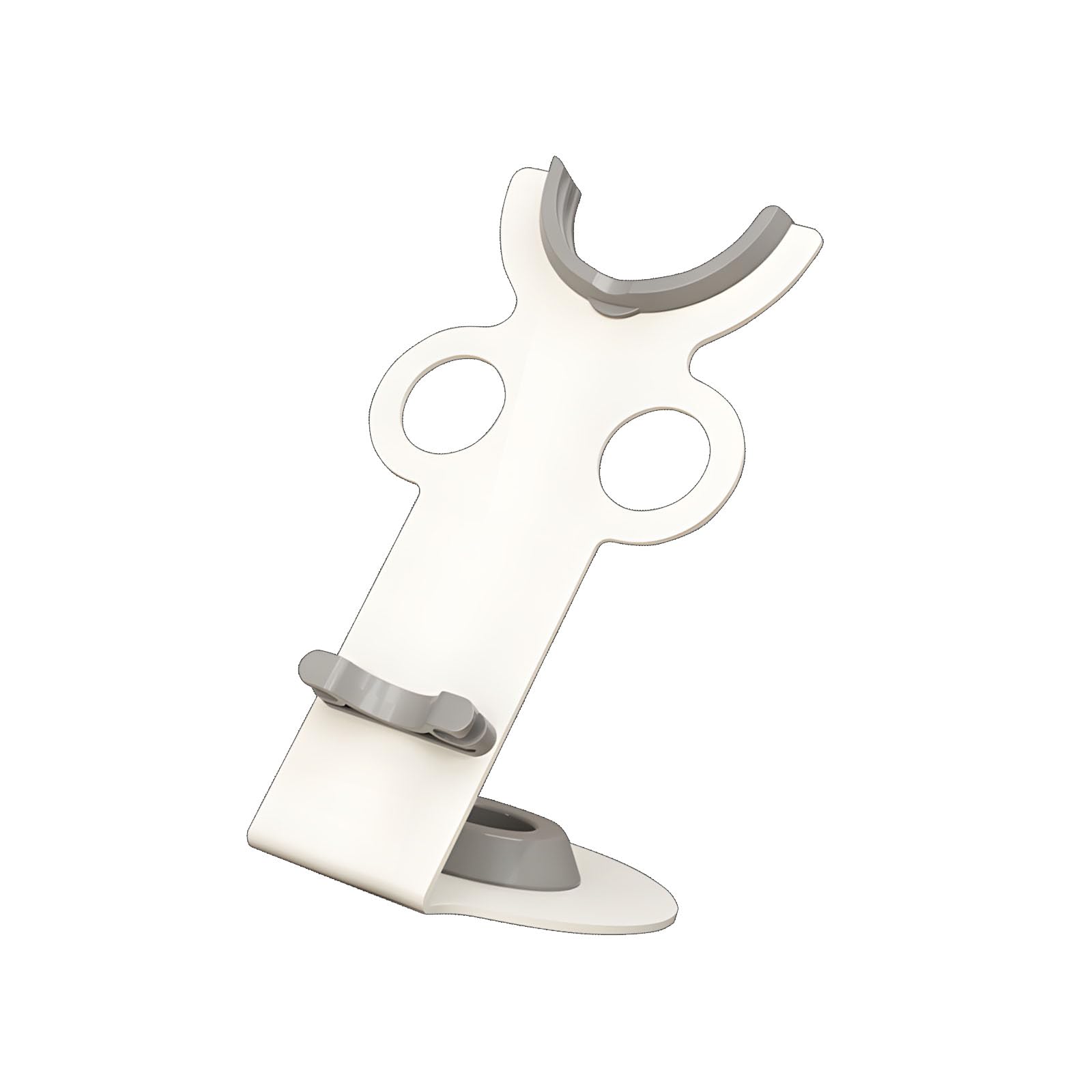 Soporte para secador de pelo fácil de instalar, soporte complementario para almacenamiento accesible en el baño, fuerte sustancia de hierro, no deslizante, soporte para secador de pelo con base