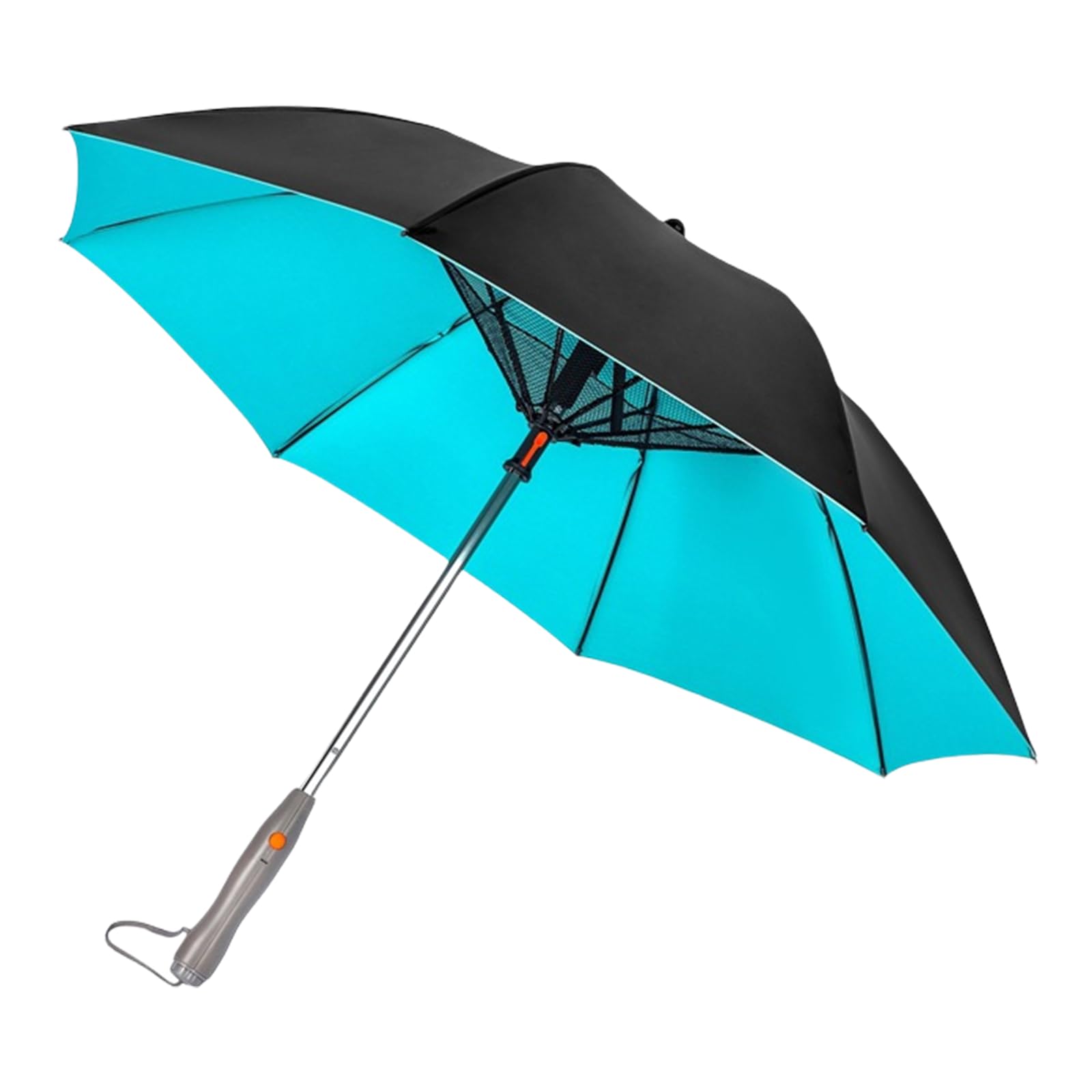 Elnwnnkc Portable Sun and Rain Umbrella with Builts in Fan and Misters for Cooling Relief 2600mAh USB Rechargeable Umbrellas Sun Blocking Umbrella