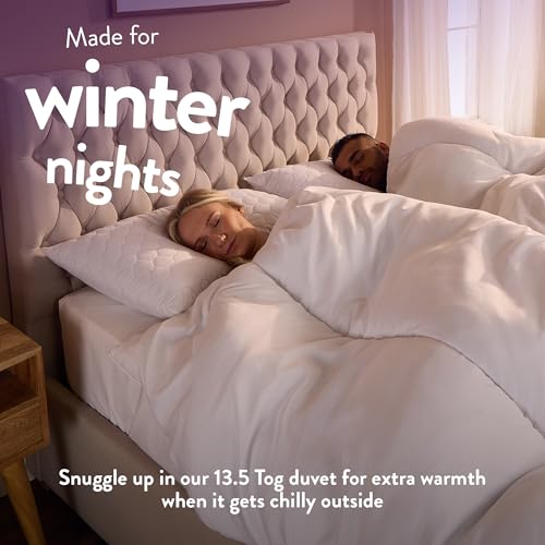 Slumberdown Warm Winter Nights Single Duvet 13.5 Tog - Thick & Cosy Quilt For Cold Weather | Soft Touch Cover, Non-Allergenic, Machine Washable, Uk-Made Bedding (135 X 200Cm) - 2