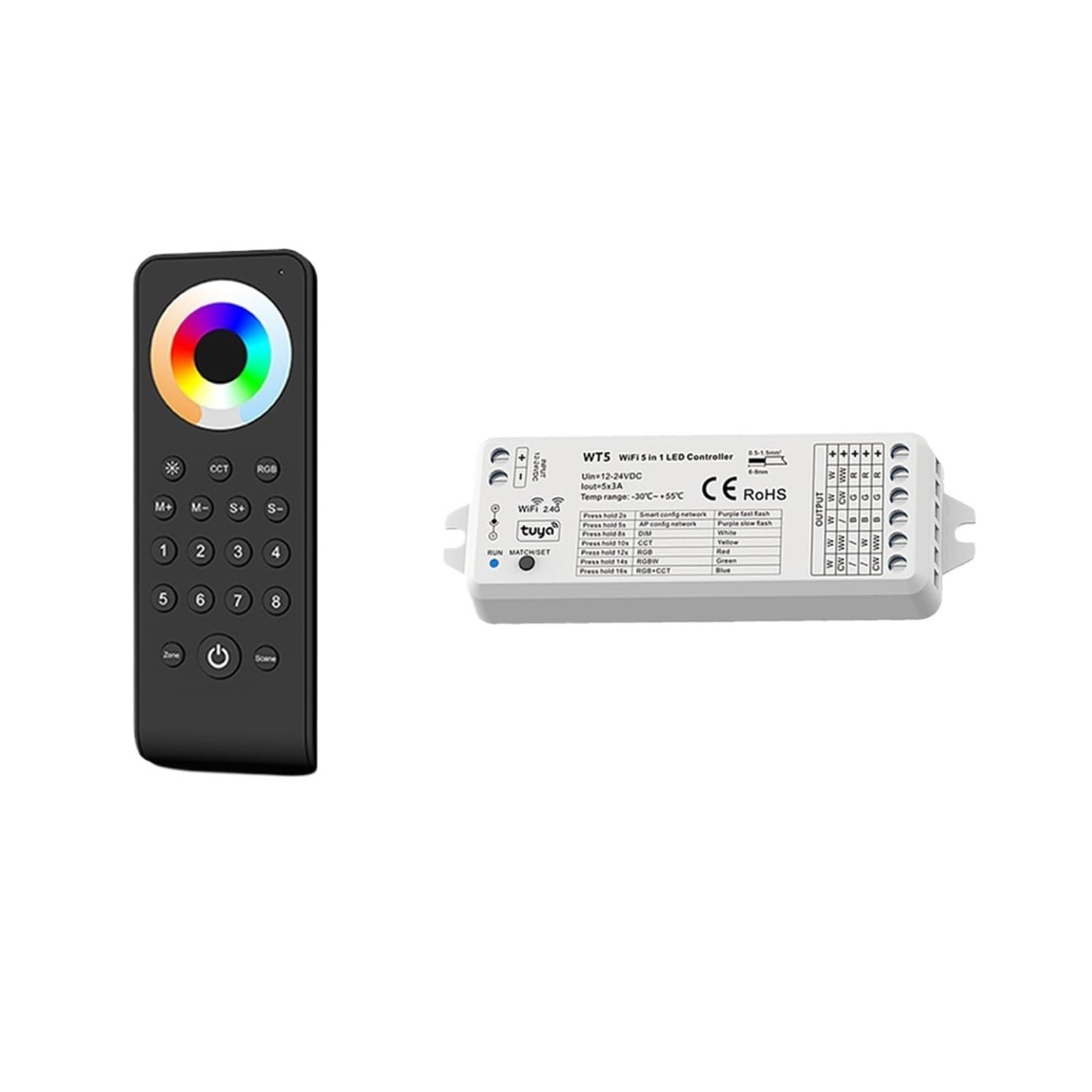 Contrôleur LED 5 en 1 pour résoudre vos problèmes de compatibilité 12V 24V