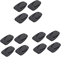 Vista 7 de BESPORTBLE 3 sets de almohadillas para motocicleta, placa de soporte estabilizar la bicicleta en suelo desigual diseño ligero 4 unids*3