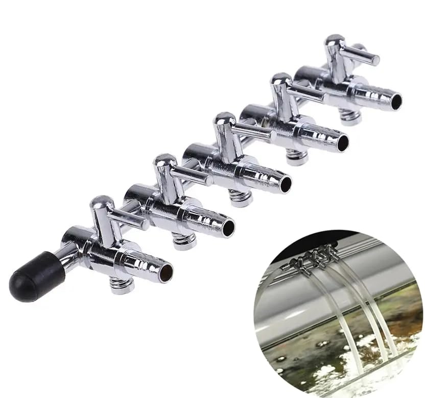 Amazon | 【高性能エアーバルブマニホールド】アクアリウム用空気弁1