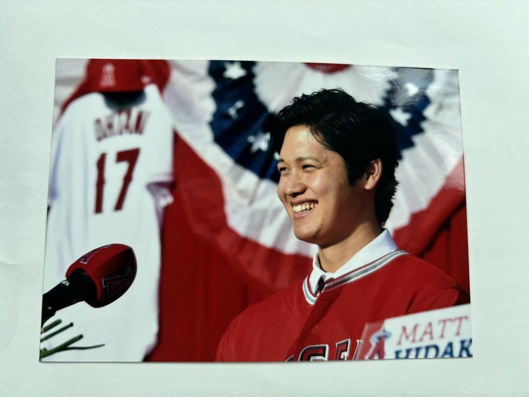 Amazon.co.jp: 17.12.9 エンゼルス 大谷翔平 入団会見 フォト No.2187