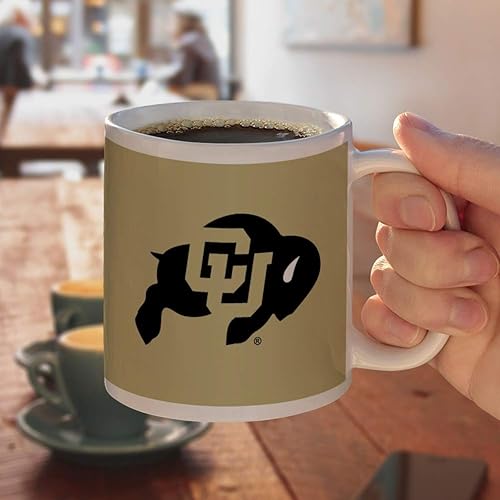 Vista 571 de GRAPHICS & MORE Taza de café de cerámica con logotipo secundario de la Universidad Bob Jones, tazas de regalo novedosas para café, té y bebidas