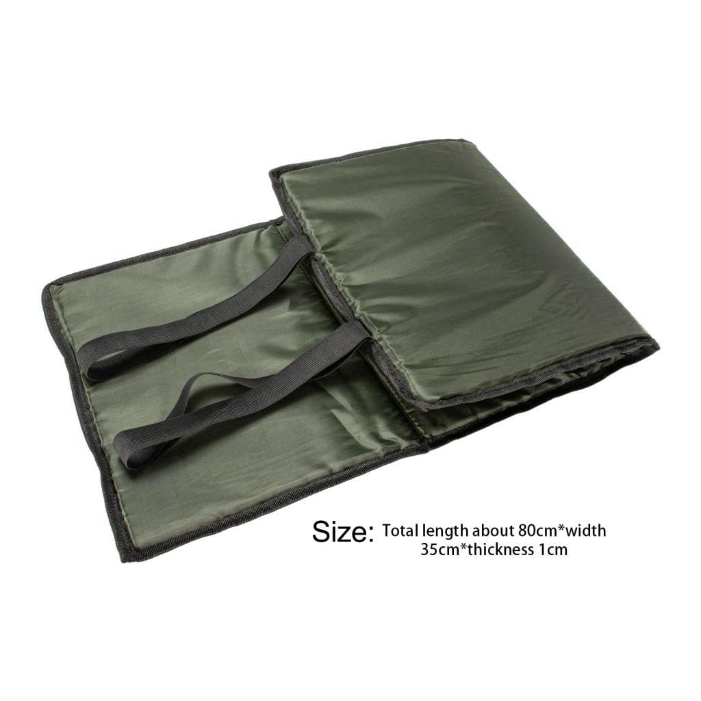 Tapis de réception de pêche à la carpe imperméable, tapis de décrochage de pêche pliable, tapis de réception de carpe balance numérique, matériel de pêche