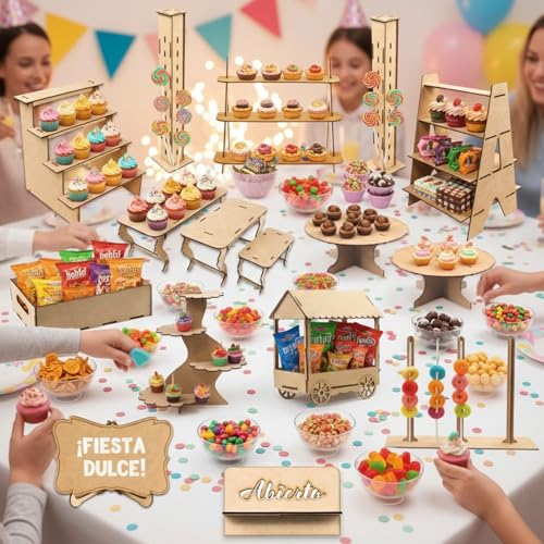 La Mejor Selección de Moldes para mesa de dulces - solo los mejores. 8 Imagen adicional