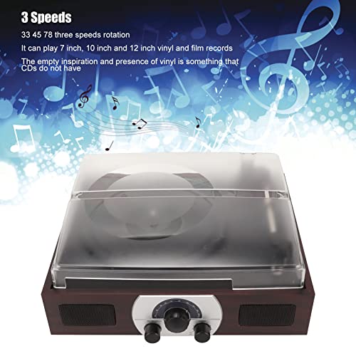 Tourne-Disque Vinyle, Tourne-Disque LP Tourne-Disque Vinyle Son Clair 3 Vitesses 100-240V Stable pour Vinyle 7 Pouces à… - Les Beatles, Paul McCartney, John Lennon, RIngo Starr, George Harrison Tourne-Disque Vinyle, Tourne-Disque LP Tourne-Disque Vinyle Son Clair 3 Vitesses 100-240V Stable pour Vinyle 7 Pouces à… – Image 4