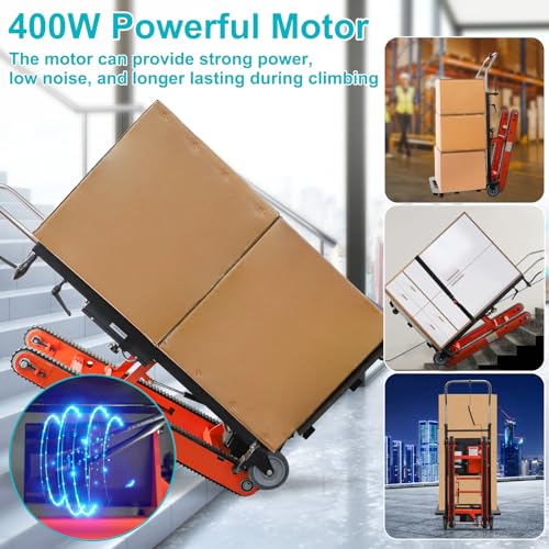 Dolly eléctrico para escaleras, carga máxima 441 lbs miniatura 5