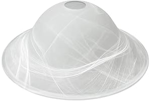 Antique Glass Lamp Shade - Alabaster Floor Lamp Replacement