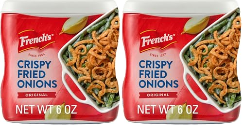 French's, Original Crispy Fried Onions, 6 Oz (Pack of 2)