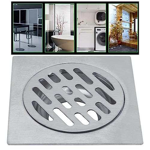 Colador cuadrado de acero inoxidable para baño y cocina miniatura 6