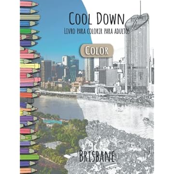 Capa do livro Cool Down [Color] Livro para colorir para adultos: Brisbane