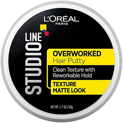 L'OREAL PARIS Studio Line Overworked Hair Putty Clay